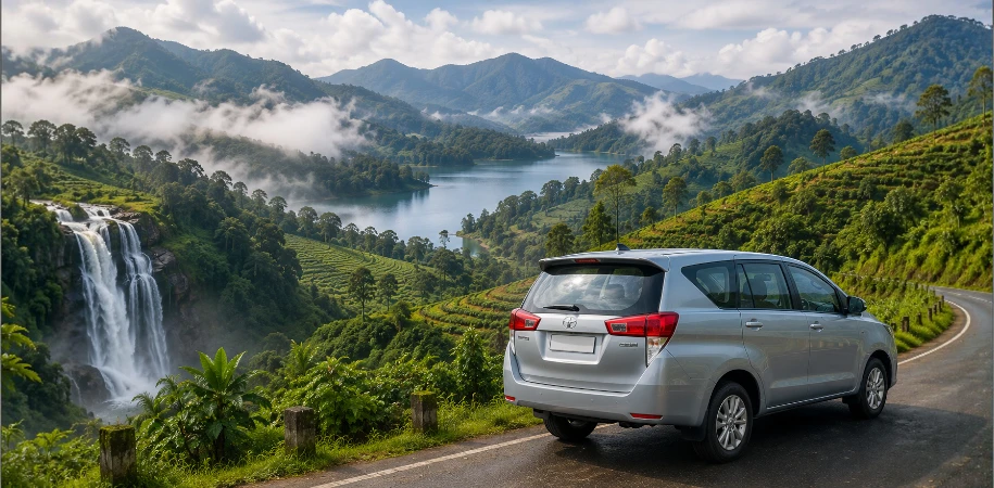 Coorg sightseeing cab from Udupi
