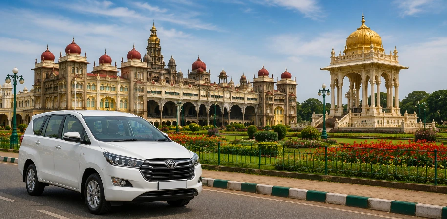 Mysuru sightseeing cab from Udupi