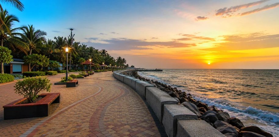 Sea Walk Malpe sightseeing cab from Udupi